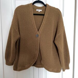 Madewell Shirttail Cardigan Sweater